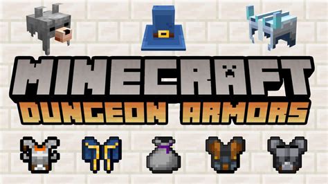 Minecraft MC Dungeons Armors mod updated to version 1.3.7 (Download Link Inside ) - DigiStatement