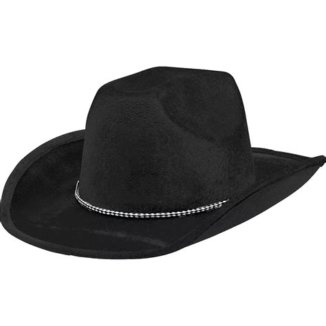 Black Cowboy Hat 11in x 5in | Party City