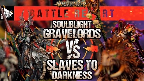 Slaves to Darkness vs Soulblight Gravelords | Age of Sigmar Battle Report - Tabletop Tactics