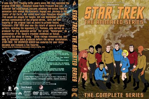 Star Trek: The Animated Series - TV DVD Custom Covers - 348StarTrekAnimated :: DVD Covers