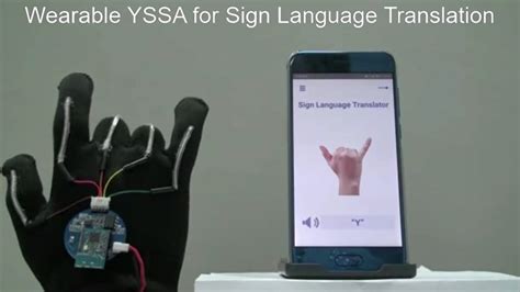 This Glove Can Translate Sign Language into Speech in Real Time - YouTube