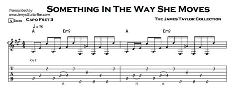 James Taylor - Something In The Way She Moves | Guitar Lesson | JGB