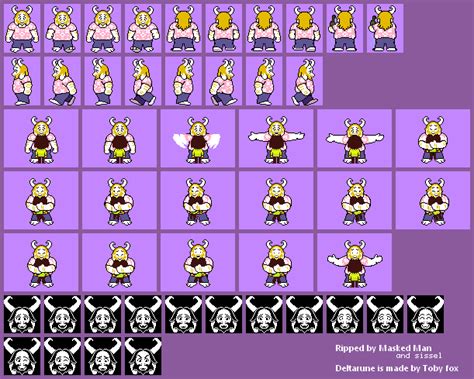 PC / Computer - Deltarune - Asgore - The Spriters Resource