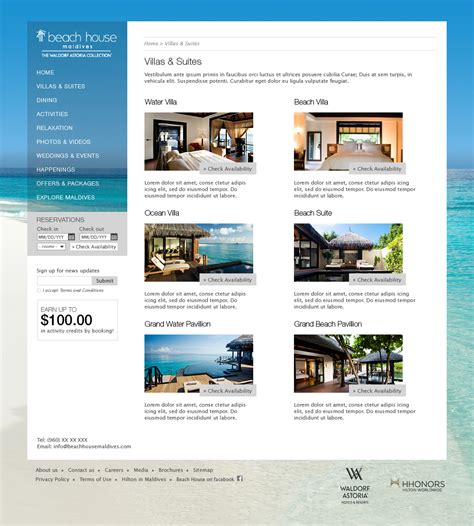 Waldorf Astoria Maldives on Behance