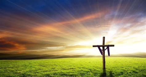 Download Religious Easter Sunrise Cross Wallpaper | Wallpapers.com