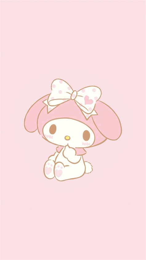 My Melody Sanrio Aesthetic Wallpaper - Draw-mathematical