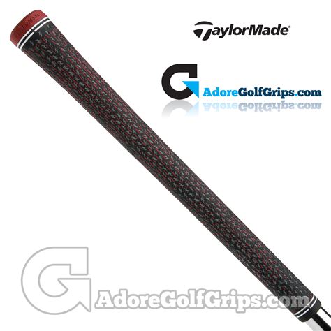 TaylorMade Crossline Genesis 360 Cord Grips By Lamkin - Black / Red ...