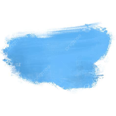 Blue Brush Stroke Hd Transparent, Blue Brush Stroke For Decoration, Blue, Brush, Stroke PNG ...