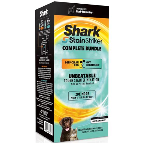 Shark StainStriker Complete Bundle for Shark StainStriker Portable Cleaners, For Use On Carpets ...