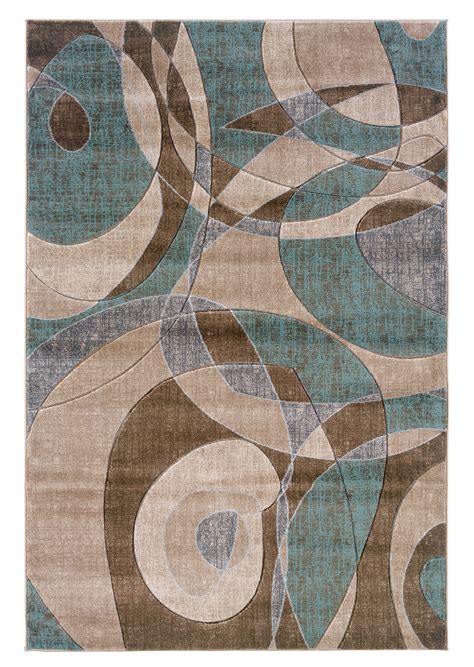 Linon Rugs Milan Collection MN16 5' X 7'6"