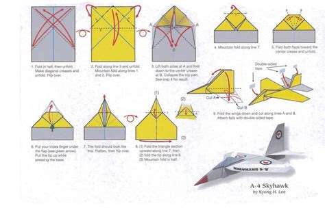 How to make a paper airplane - fun activity to try at home