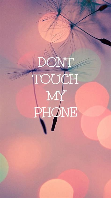 Girly For Girls | Iphone wallpaper girly, Dont touch my phone ...