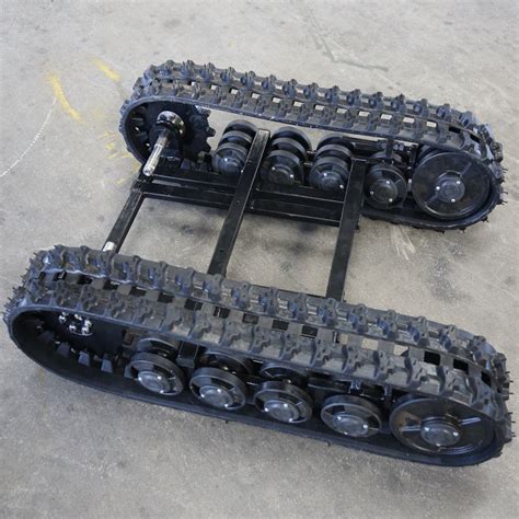 Size Adjustable Rubber Track Undercarriage 1020 * 800 * 290mm For Small ...