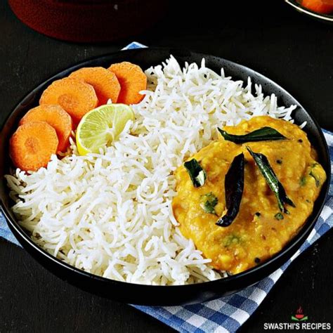 Instant Pot Dal & Rice Recipe - Swasthi's Recipes