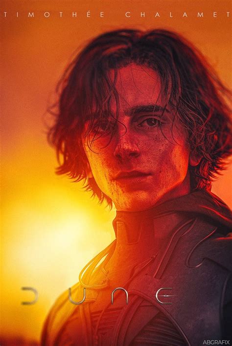 Timothee Chalamet 'Dune' Poster – Posters Plug