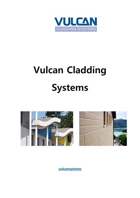 Vulcan Cladding Systems by VulcanCladdingSystems - Issuu