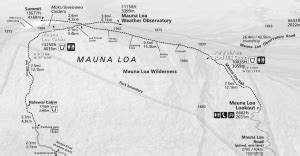 Hiking the Mauna Loa Summit Trail - Map & Guide - Hawaii Volcanoes NP