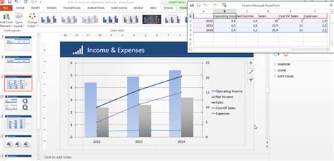 income-expenses-chart - SlideModel