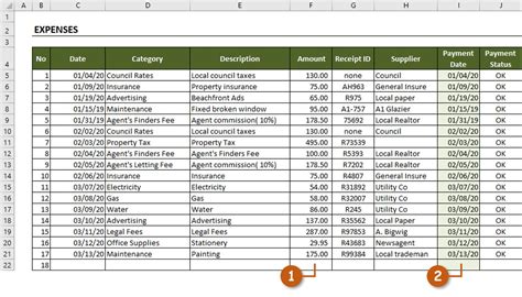 Excel Property Management