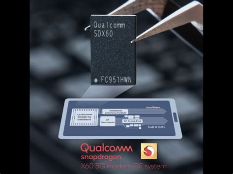 Snapdragon X60 5nm announced