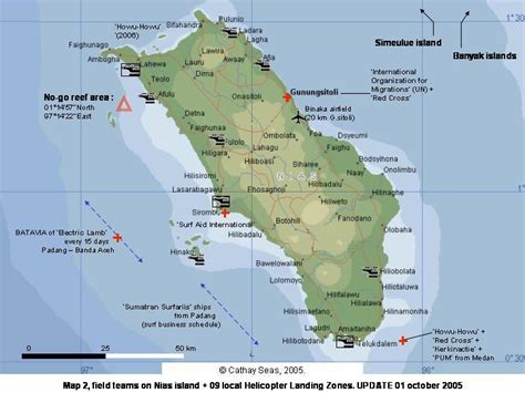 Peta Pulau Nias