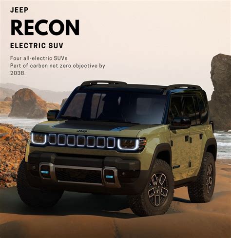 Jeep Announced Four All-Electric SUV’s - Autozcraze