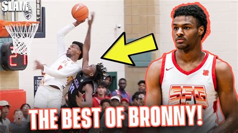 BEST OF BRONNY JAMES 🔥🚨 | Full Junior Season Highlights - Win Big Sports