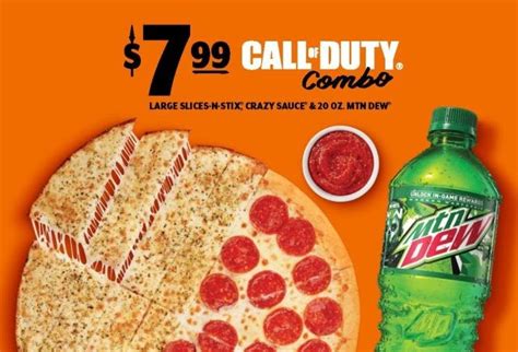 Little Caesars Offers New Call of Duty Combo for $7.99