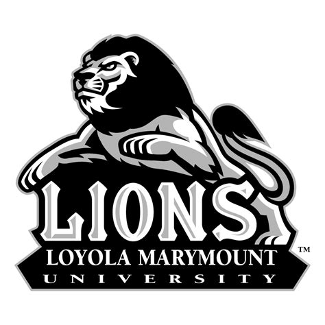 LMU Lions Logo Black and White – Brands Logos