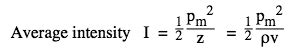 Acoustic impedance and intensity: From Physclips Waves and Sound