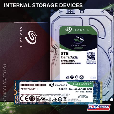 Internal Storage Devices – PC Express