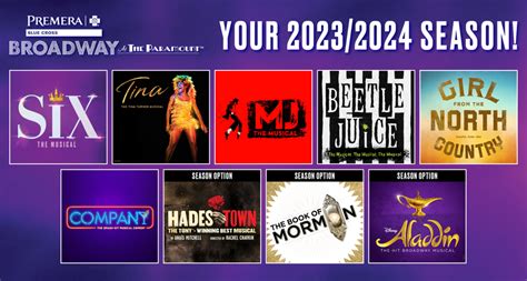 Broadway at the Paramount: 2023-24 Season at Paramount Theatre in ...