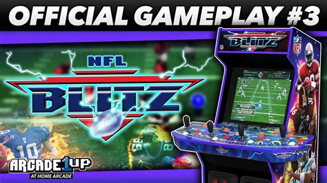 Arcade1Up's NFL Blitz Legends: Gameplay Video #3 - YouTube