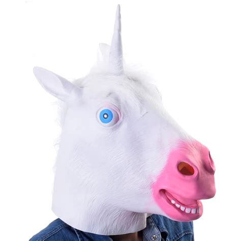 Aliexpress.com : Buy Hot Sale! Creepy Horse Mask Head Halloween Costume Theater Prop Novelty ...