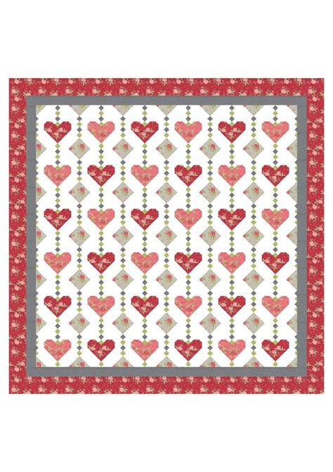 Heart Strings PDF Quilt Pattern - Etsy