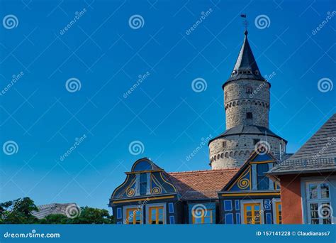 Hexenturm - Witches Tower, The Landmark Of Idstein, Germany Stock Photo - Image of town ...