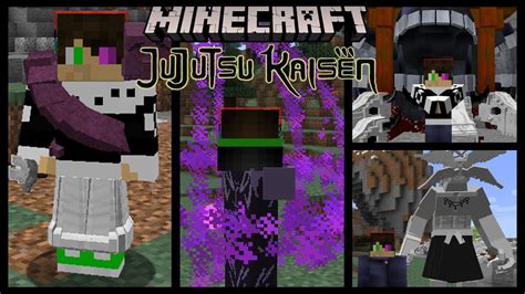 *AMAZING* Jujutsu Craft Mod! Animations, Curse Techniques, Weapons...(Minecraft Jujutsu Kaisen ...