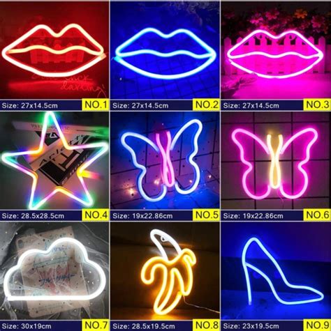 Neon Light Sign, LED Sign, Lights for Wall Mount Decoration, Night-light for Bedroom, Kid Room ...