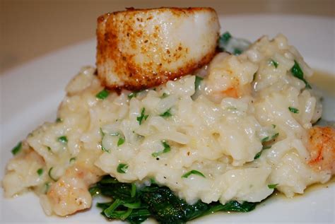 Passion Foodie: Shrimp & Scallop Truffle Risotto