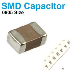 Smd Chip Ceramic Capacitor size 0805 10uF – UGE Electronics Egypt