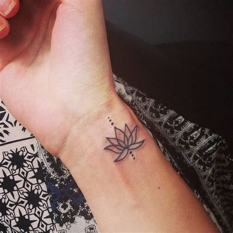 Small Lotus Tattoo on Arm for Women.: | Lotus tattoo design, Small ...