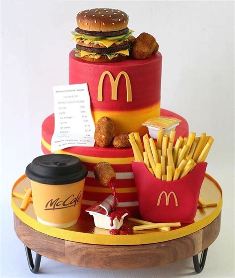 😋this cake is Iconic! What’s your favorite menu item @mcdonalds ? . Repost @thecakebarn ...