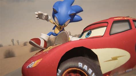 Sonic vs Lightning McQueen! (Sonic The Hedgehog vs Cars) | EPIC 3D ...