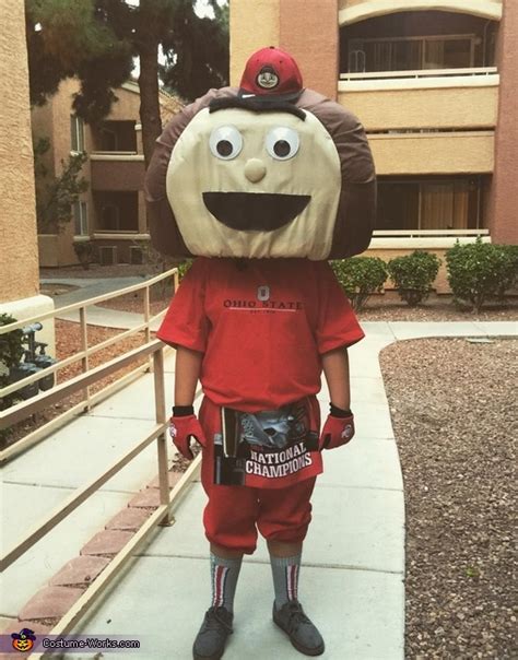 Brutus the Buckeye Boy's Costume