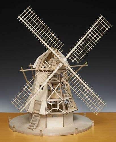 Free Plans to Build a Dutch Windmill Replica