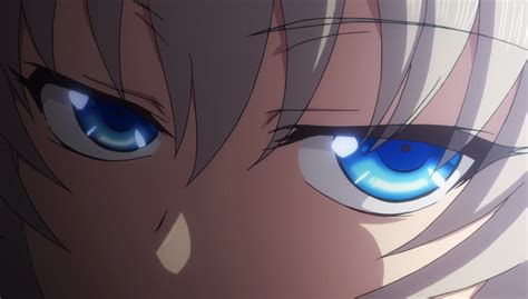 blue eyes, White hair, Tomori Nao, Charlotte (anime), Closeup, Anime HD ...