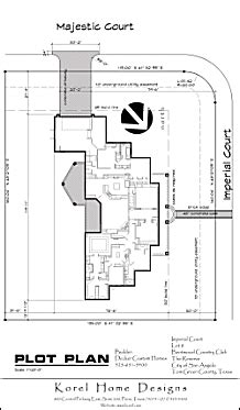 Plot Plans | Texas House Plans - Over 700 Proven Home Designs Online by ...