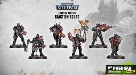 Adeptus Arbites & Dark Eldar Coming to 40k Kill Team!