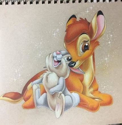 Drawing Disney Bambi 40 Trendy Ideas | Bambi disney, Disney art ...