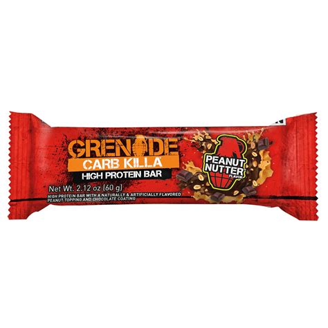 Grenade - Carb Killa Protein Bar Peanut Nutter - 12 Bars - Buy Online in United Arab Ermiates ...